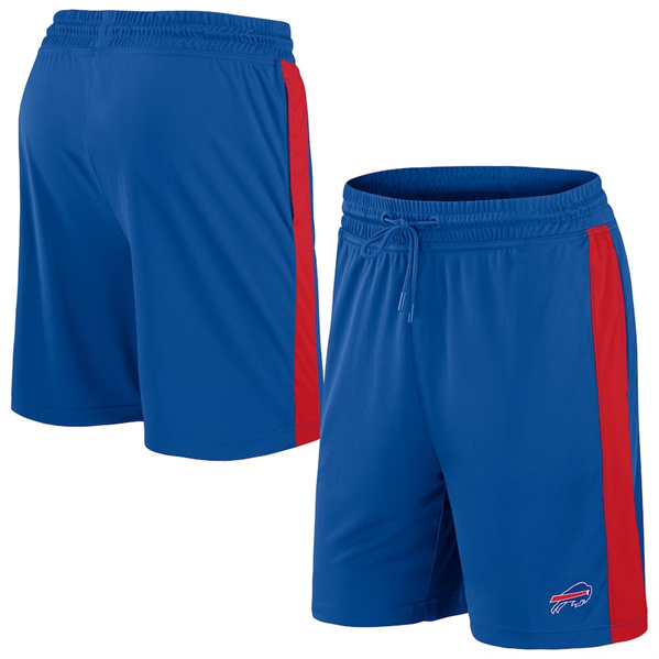 Men's Buffalo Bills Royal Performance Shorts - Click Image to Close